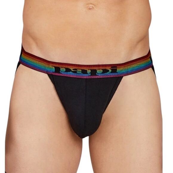 Papi Men's 3-pack Jockstraps Blue Red Black Large - Picture 5 of 7